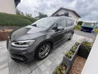 Gebraucht VW Touran R-line 150 PS (110 kW) 2018 Grau Van / Kleinbus
