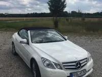 Gebraucht Mercedes E250 204 PS (150 kW) 2010 Weiß Cabrio