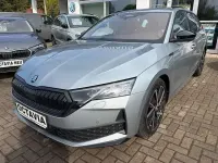 Neu Skoda Octavia SportLine 204 PS (150 kW) 2026 Smokey diamondsilber metallic Kombi