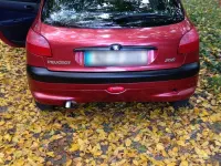 Gebraucht Peugeot 206 75 PS (55 kW) 2000 Rot Limousine