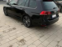 Gebraucht VW Golf VII GTD 184 PS (135 kW) 2016 Schwarz Kombi