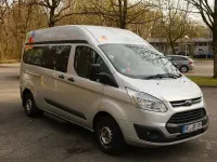Gebraucht Ford Transit Custom 101 PS (74 kW) 2016 Silber Van / Kleinbus