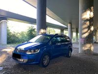 Gebraucht VW Sharan 184 PS (135 kW) 2018 Blau Van / Kleinbus