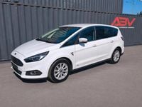 Gebraucht Ford S-MAX Titanium 179 PS (131 kW) 2017 Weiß Van / Kleinbus