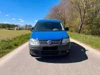 Second-hand VW Caddy 105 CP (77 kW) 2007 Albastru Monovolum