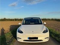 Gebraucht Tesla Model Y Long Range AWD 377 kW (513 PS) 2021 Weiß SUV
