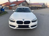 Gebraucht BMW 116 Advantage 109 PS (80 kW) 2018 Weiß Kleinwagen