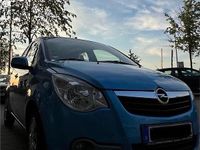 Gebraucht Opel Agila 68 PS (50 kW) 2009 Blau Kleinwagen