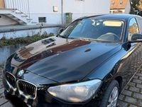 Gebraucht BMW 114 102 PS (75 kW) 2012 Schwarz Kleinwagen