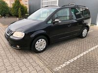 Gebraucht VW Touran 115 PS (84 kW) 2007 Schwarz Van / Kleinbus