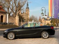 Gebraucht BMW 220 Luxury Line 184 PS (135 kW) 2017 Schwarz Cabrio