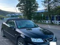 Usata Saab 9-3 150 CV (110 kW) 2007 Nero Cabrio