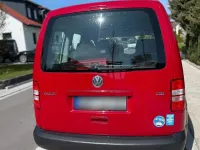 Gebraucht VW Caddy 86 PS (63 kW) 2013 Rot Van / Kleinbus