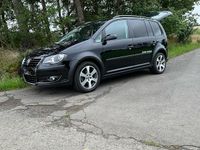 Gebraucht VW Touran Cross 140 PS (102 kW) 2008 Schwarz Van / Kleinbus