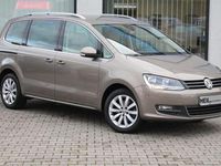 Gebraucht VW Sharan Highline 150 PS (110 kW) 2017 Gold Van / Kleinbus
