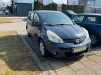 Gebraucht Nissan Note Acenta 88 PS (64 kW) 2010 Blau Kleinwagen