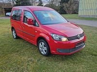 Gebraucht VW Caddy 105 PS (77 kW) 2012 Rot Van / Kleinbus
