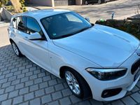 gebraucht BMW 116 i - M-Paket weiss 5 Trg. BJ 2018 49700 km 109 PS manuell