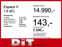 Gebraucht Renault Espace LIMITED 131 PS (96 kW) 2018 Gletscherweiss Van / Kleinbus