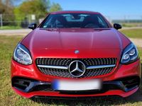 Gebraucht Mercedes SLC200 AMG line 184 PS (135 kW) 2017 Rot Cabrio