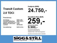 gebraucht Ford Transit Custom 2.0 TDCi 320 L2 Trend AHK*PDC*KLIMA