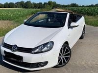Gebraucht VW Golf Cabriolet Cup 160 PS (117 kW) 2014 Weiß Cabrio