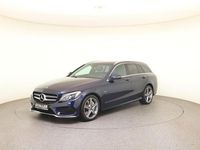 Gebraucht Mercedes C350e AMG line 211 PS (155 kW) 2017 Cavansitblau metallic Kombi