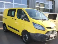 Gebraucht Ford Transit Custom Basis 105 PS (77 kW) 2016 Klm light blue Van