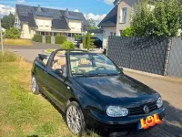 Gebraucht VW Golf Highline 116 PS (85 kW) 2001 Schwarz Cabrio