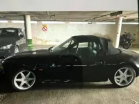 Gebraucht BMW Z3 118 PS (86 kW) 1996 Schwarz Cabrio