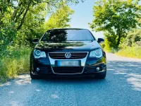 Gebraucht VW Eos 140 PS (102 kW) 2008 Schwarz Cabrio