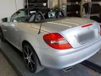 Gebraucht Mercedes SLK200 184 PS (135 kW) 2010 Silber Cabrio
