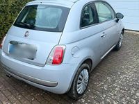 Gebraucht Fiat 500 Lounge 101 PS (74 kW) 2009 Silber Kleinwagen