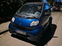Używany Smart ForTwo Cabrio 61 KM (44 kW) 2004 Niebieski Kabriolet