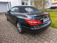 Brugt Mercedes E200 184 HK (135 kW) 2011 Sort Cabriolet
