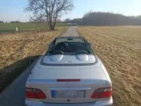 Gebraucht Mercedes CLK320 218 PS (160 kW) 1999 Silber Cabrio