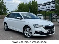 Gebraucht Skoda Scala Ambition 116 PS (85 kW) 2019 Weiß Kleinwagen