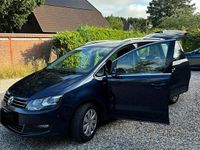 Gebraucht VW Sharan Life 140 PS (102 kW) 2013 Blau Van / Kleinbus