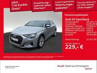 Gebraucht Audi A3 Advanced Plus 150 PS (110 kW) 2024 Florettsilber metallic Limousine