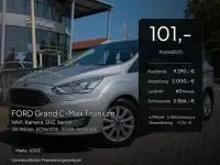 Gebraucht Ford Grand C-Max Titanium 150 PS (110 kW) 2016 Silber Van / Kleinbus