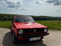 Gebraucht VW Golf I 50 PS (36 kW) 1982 Rot Kleinwagen