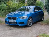 Używany BMW M135 Performance 320 KM (235 kW) 2014 Niebieski Hatchback