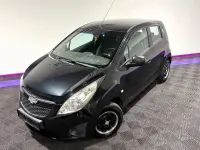 Gebraucht Chevrolet Spark 68 PS (50 kW) 2012 Schwarz Kleinwagen
