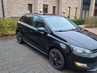 Gebraucht VW Polo Trendline 60 PS (44 kW) 2013 Schwarz Kleinwagen
