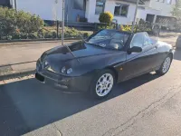 Gebraucht Alfa Romeo Spider 150 PS (110 kW) 2001 Schwarz Cabrio
