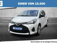 Gebraucht Toyota Yaris 69 PS (50 kW) 2015 Weiß Kleinwagen