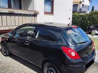 Gebraucht Opel Corsa 56 PS (41 kW) 2010 Schwarz Kleinwagen