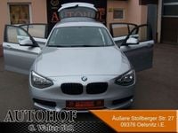 Gebraucht BMW 116 Efficient Dynamics 116 PS (85 kW) 2014 Silber metallic Kleinwagen