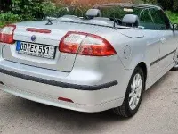 Gebraucht Saab 9-3 Cabriolet Vector 150 PS (110 kW) 2007 Silber Cabrio