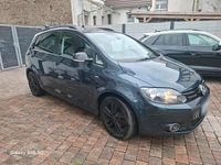 Gebraucht VW Golf Plus Cross 105 PS (77 kW) 2012 Blau Van / Kleinbus